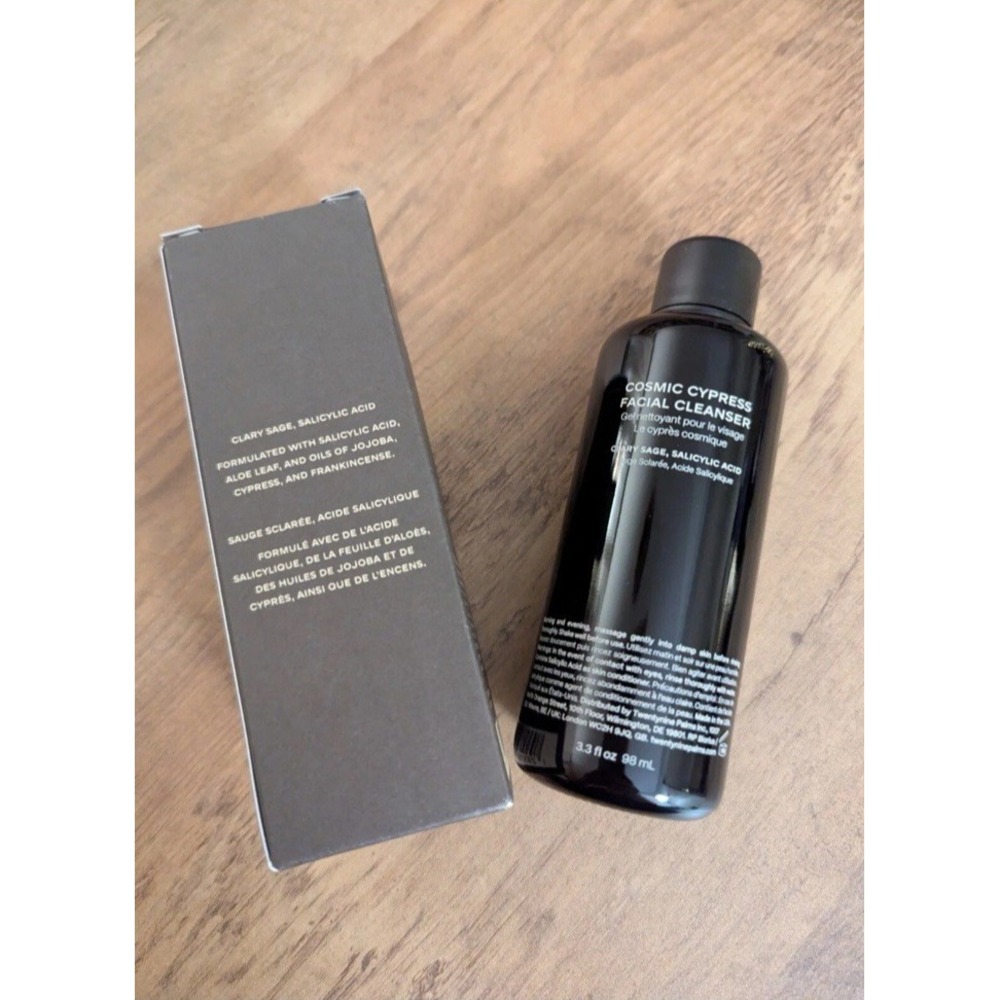 Twentynine Palms Cosmic Cypress Facial Cleanser 3.3 fl oz New Vegan Jared Leto